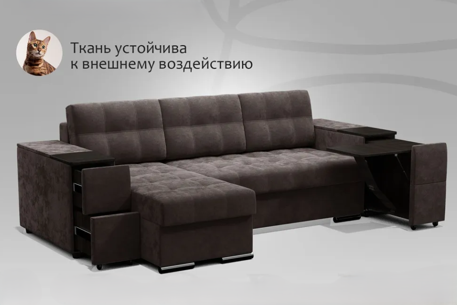 Диван угловой Бруклин  (СтопМебель) | Интернет магазин Мебель Донбасса