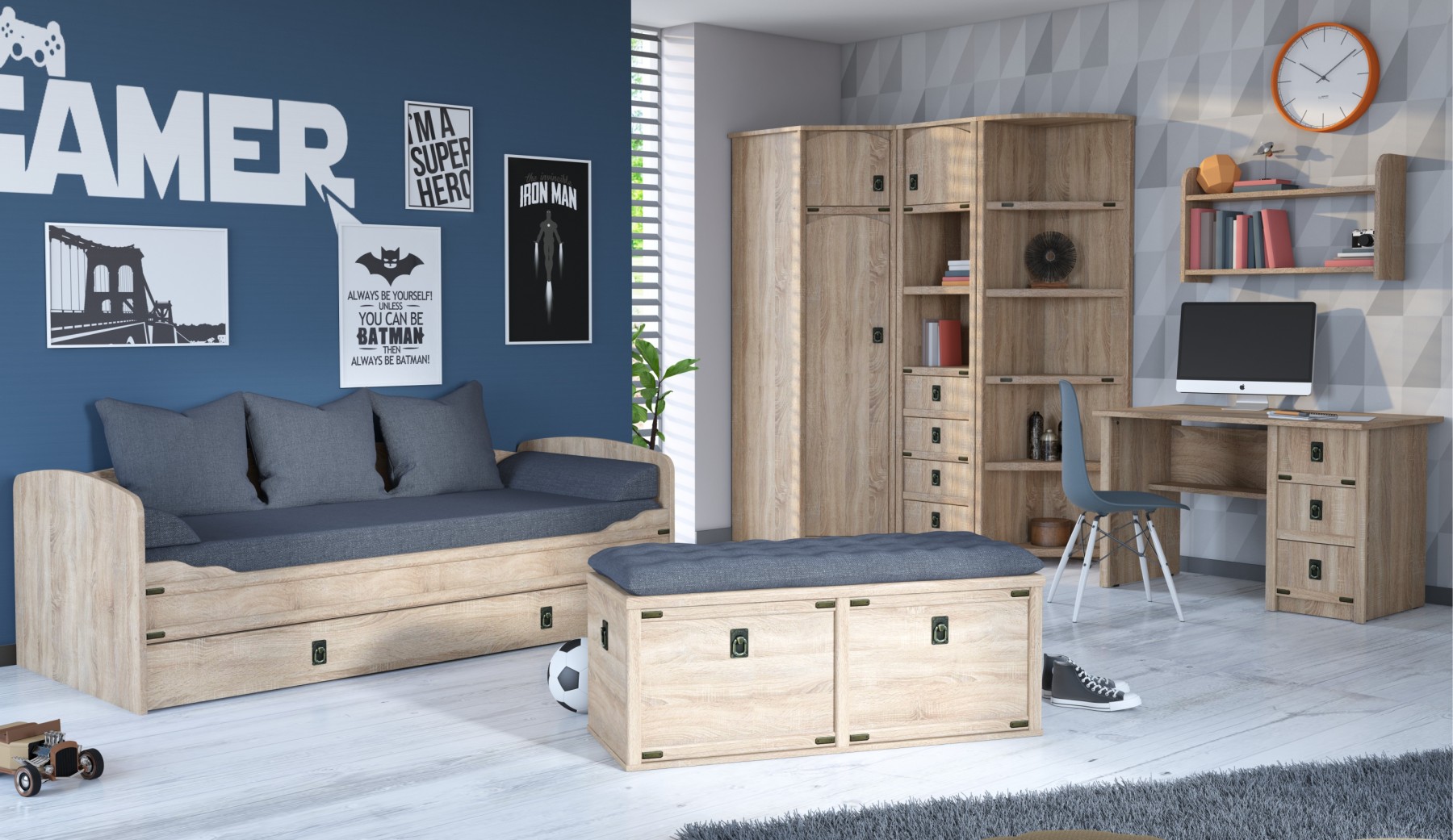 Детская Валенсия 4 (Империал) | Интернет магазин Мебель Донбасса